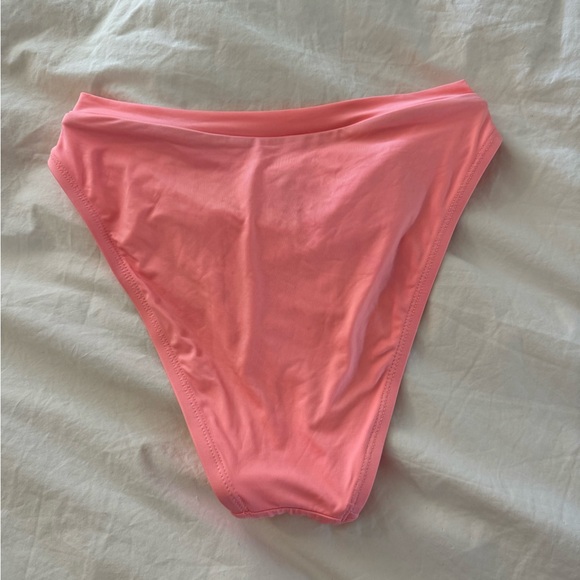 BECCA salmon color Bikini Bottom High-Cut - Picture 3 of 3